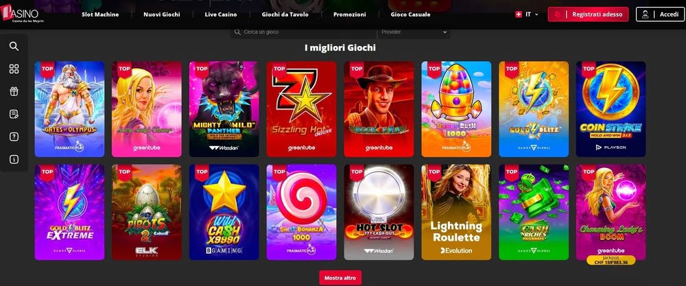 casino Pasino games
