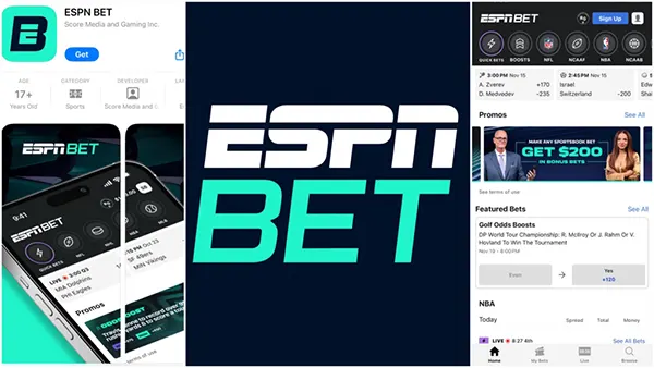 ESPN BET interface