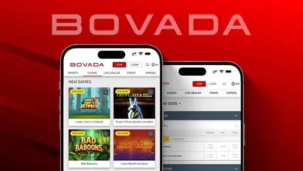 Bovada sportsbook screen