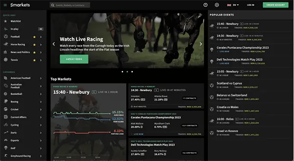 Smarkets mobile betting